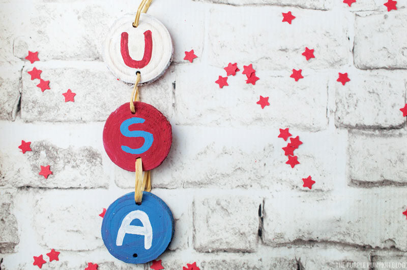 USA Wooden Sign Craft