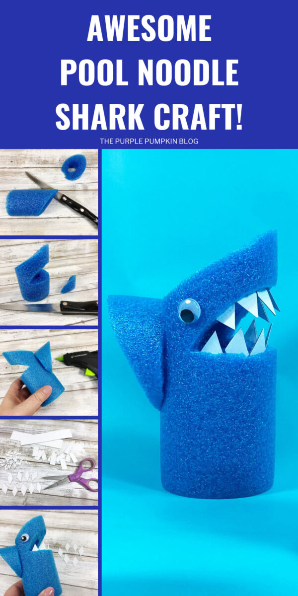 Awesome Pool Noodle Shark Craft