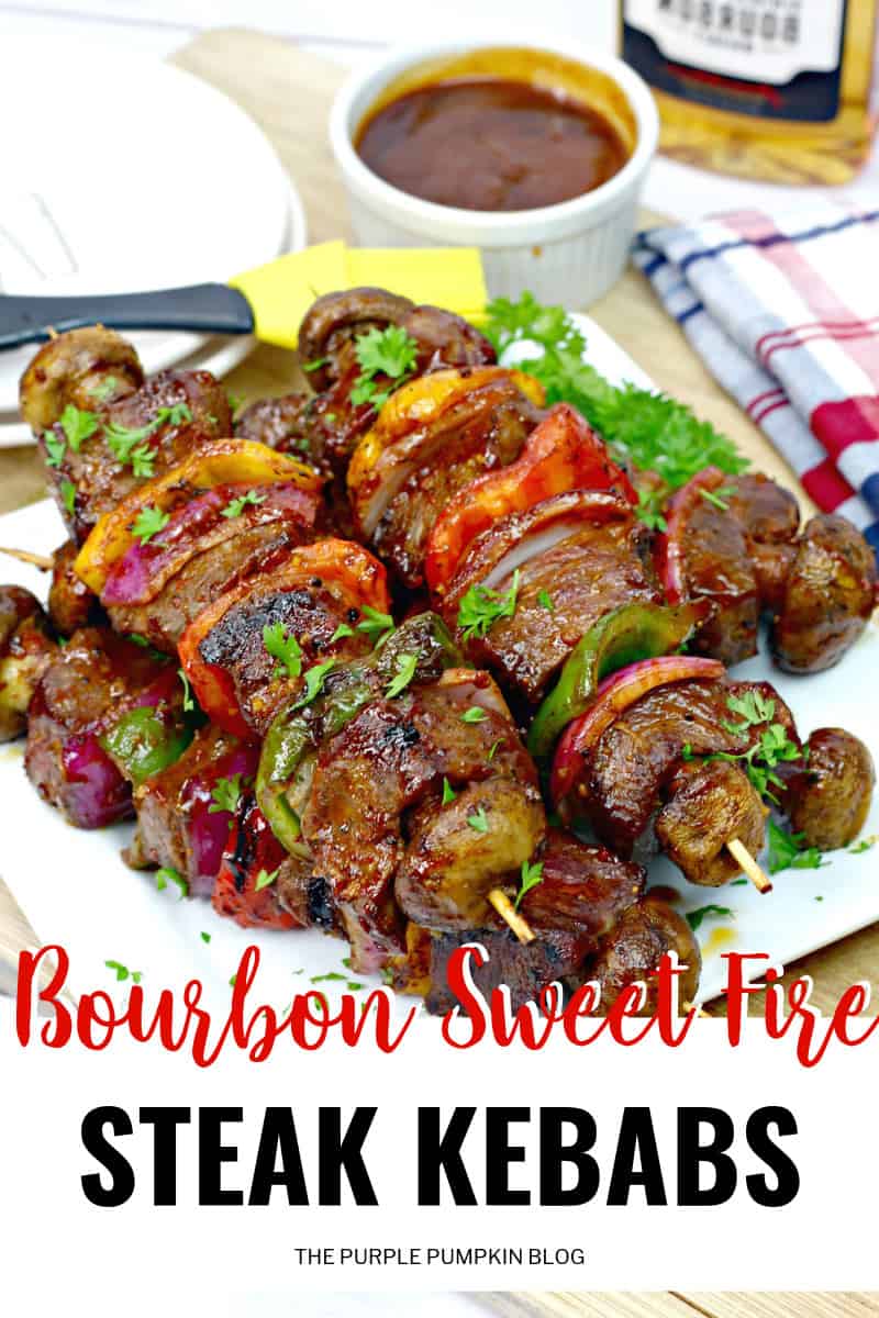 Bourbon Sweet Fire Steak Kebabs