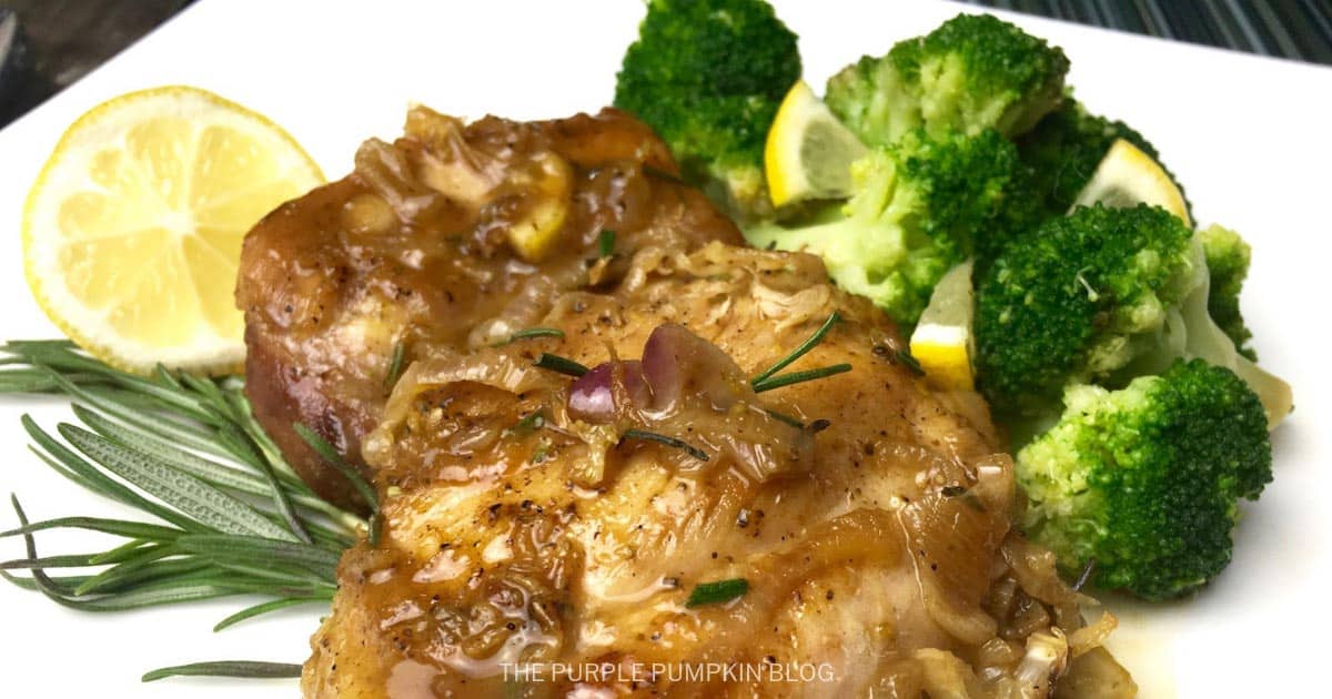 One-Pan Lemon & Rosemary Chicken Thighs