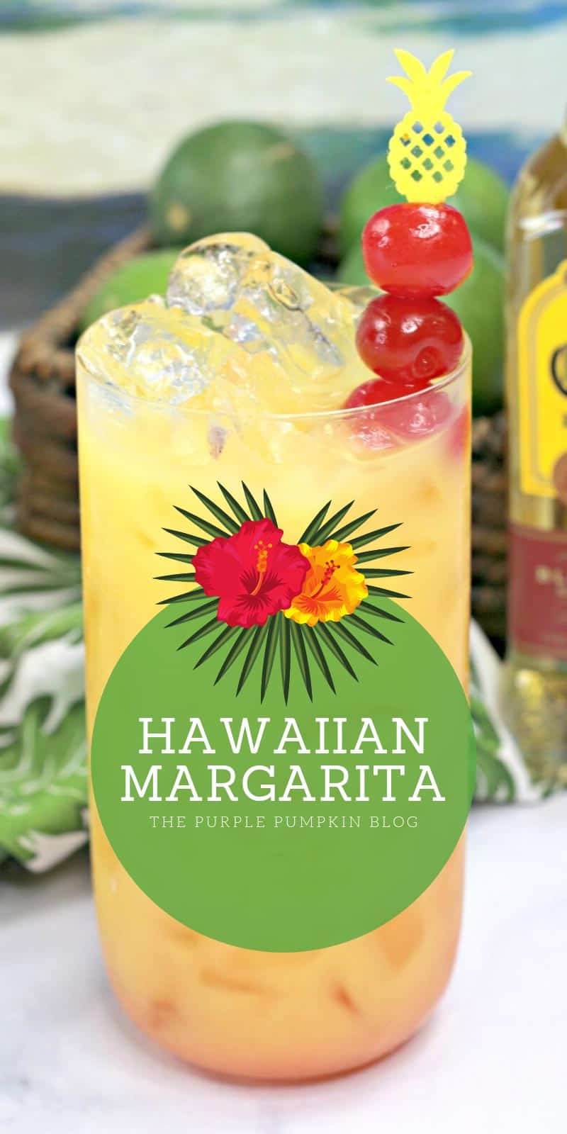 Glass of Hawaiian Margarita