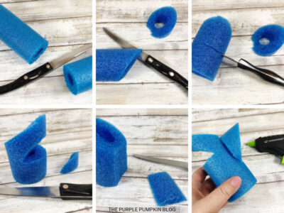 How to make a pool noodle shark