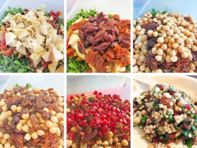 Recipe card for Israeli Couscous Salad