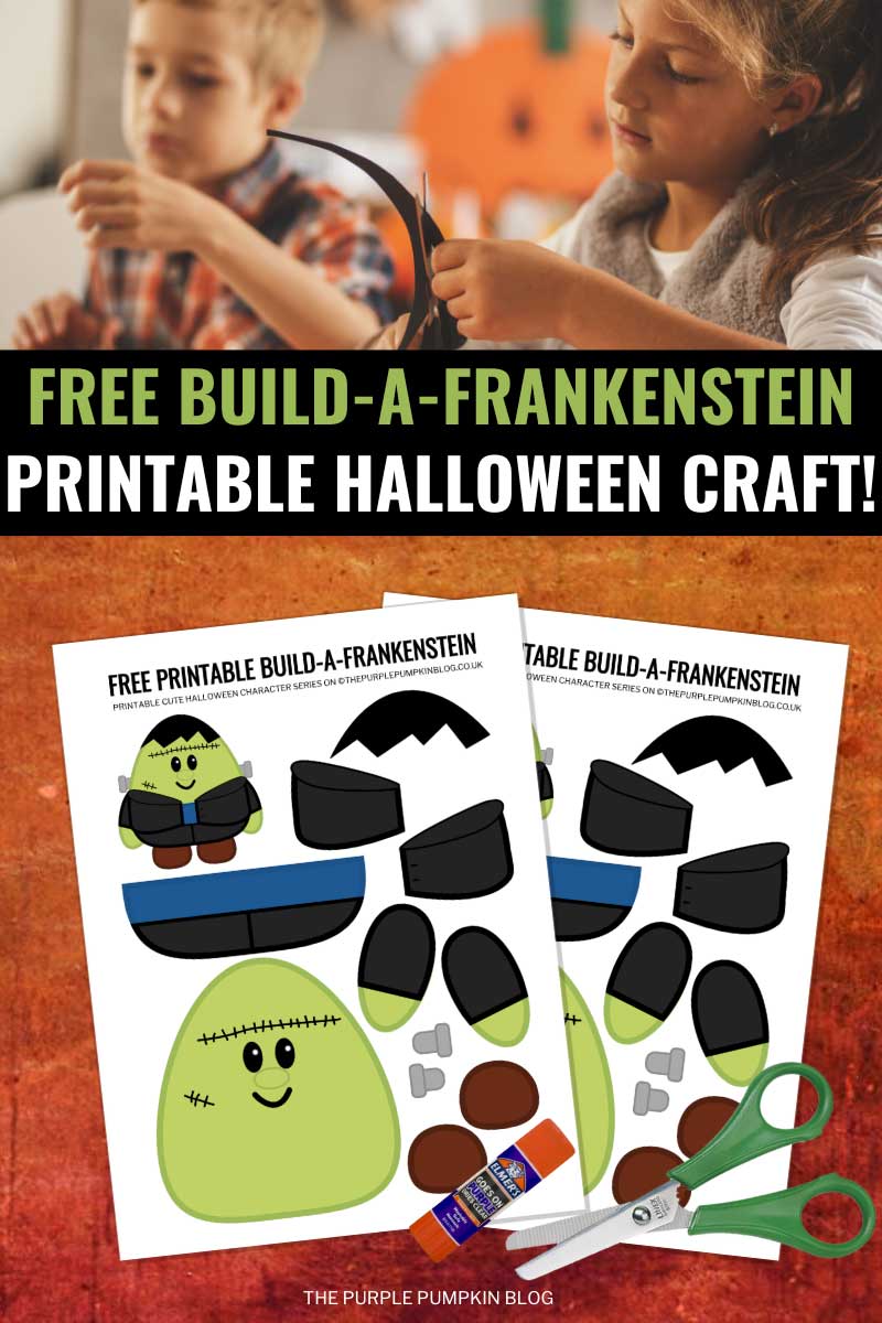Free Build-a-Frankenstein Printable Halloween Craft!