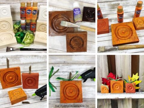 How to Make Rustic Wooden Pumpkins - A Fun Easy Craft for Fall!