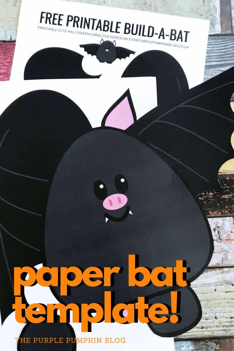 Paper Bat Template