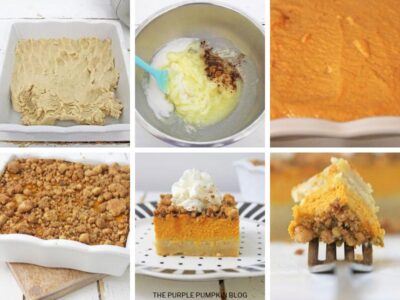 Recipe card with step by step photos demonstrating how to make this recipe
