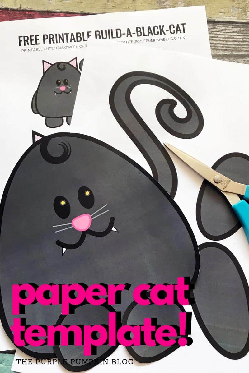 paper cat template
