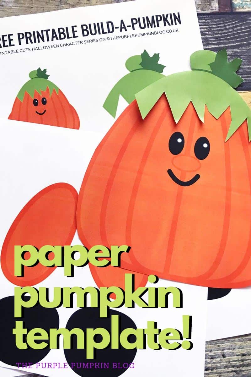 paper pumpkin template
