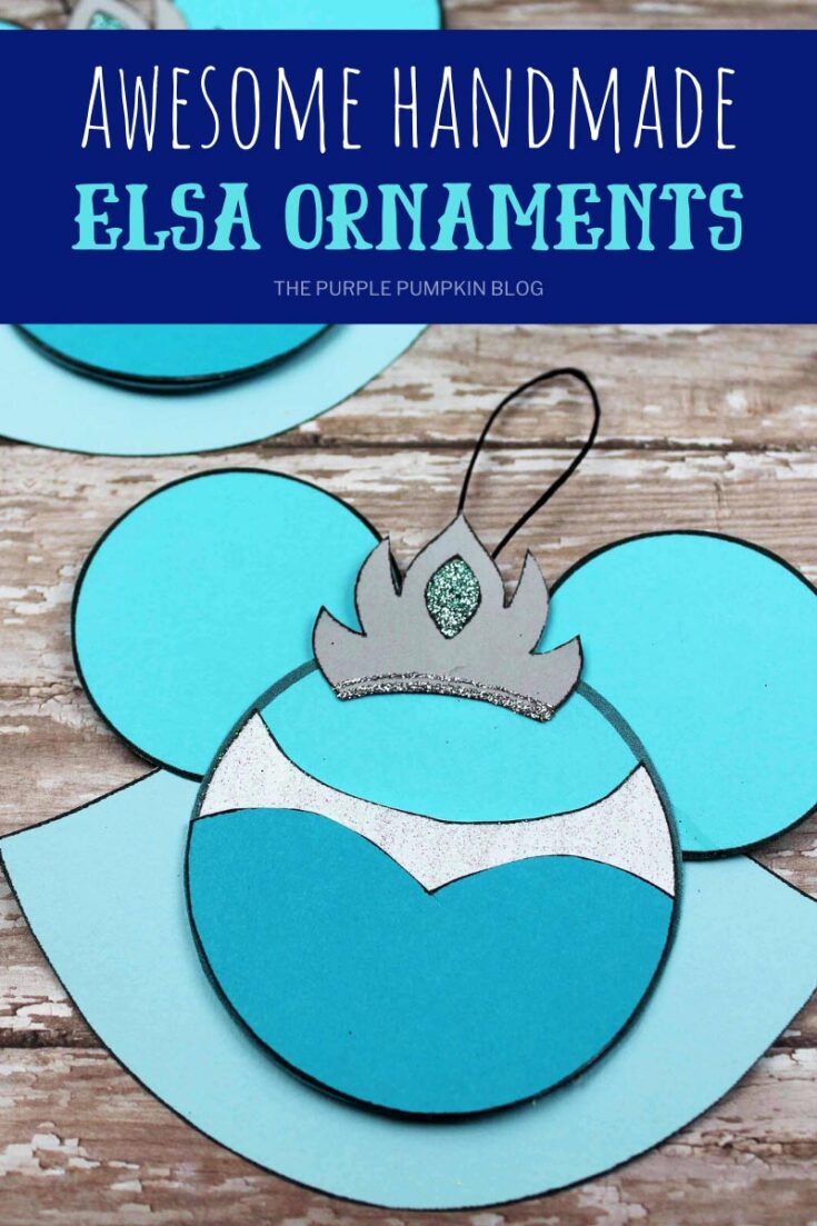 Disney's Frozen Elsa Christmas Ornament Craft | DIY Frozen Ornaments