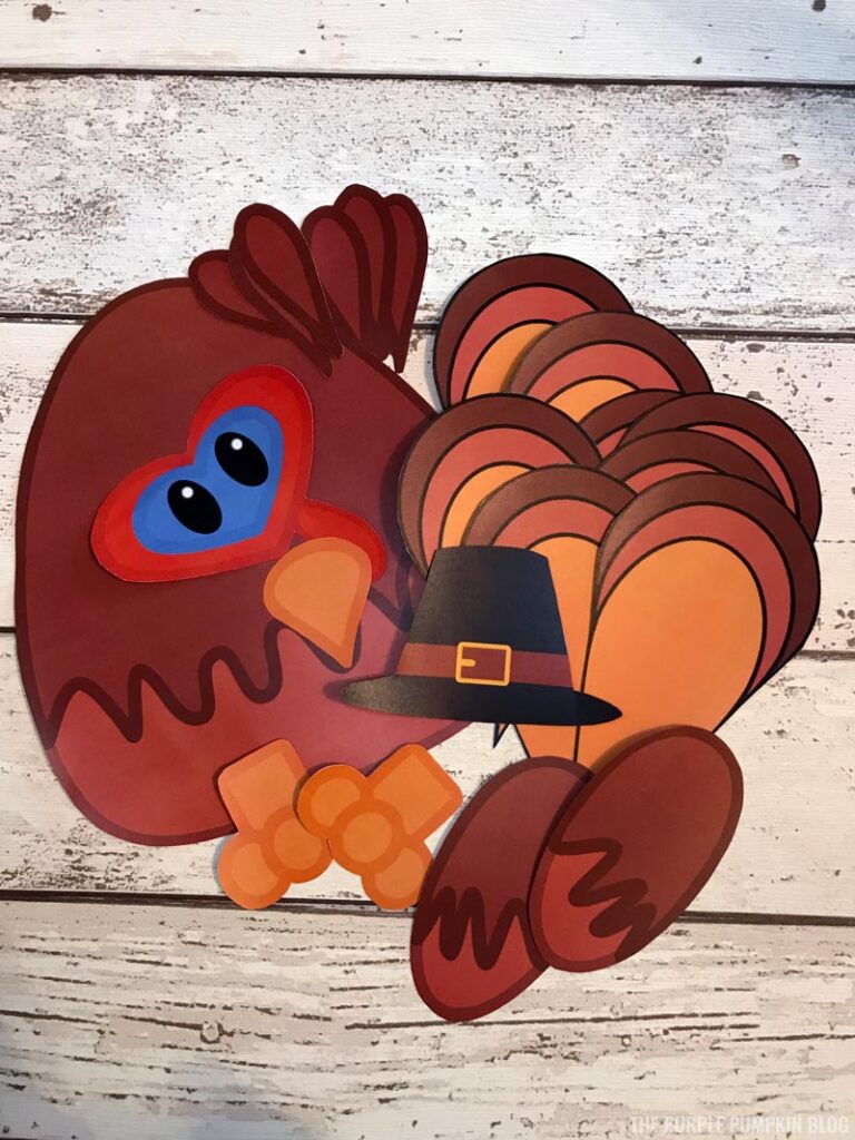 Build A Turkey Printable