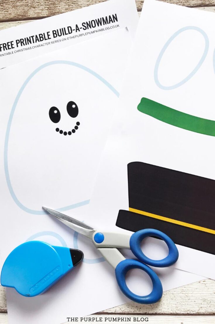 Build A Snowman Printable Free Printable Paper Snowman Template