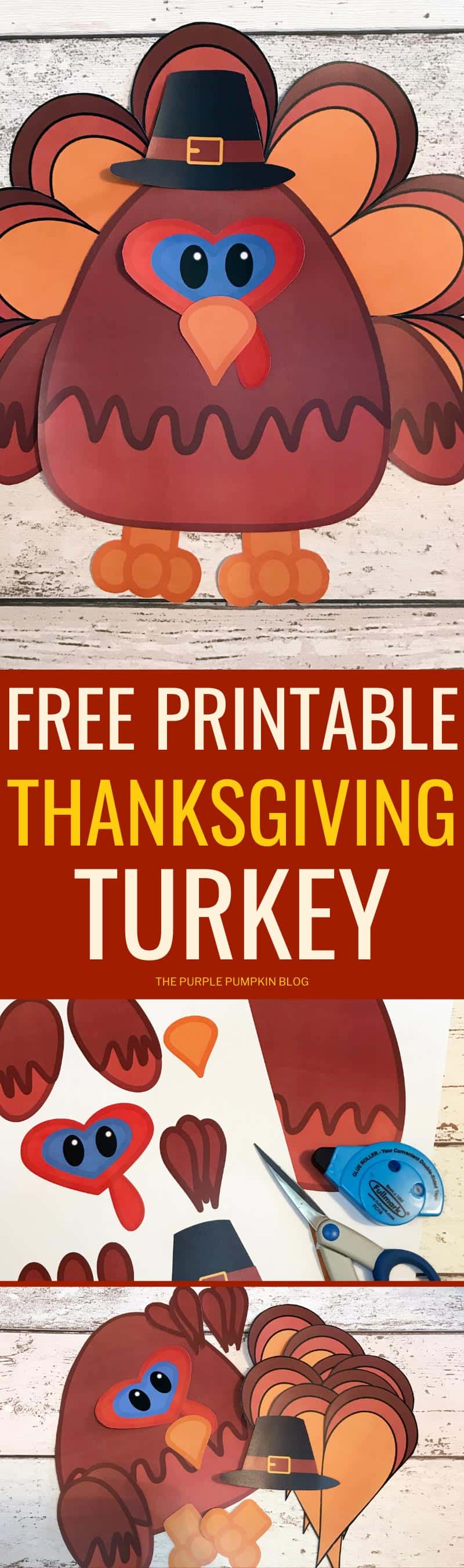 Build A Turkey Free Printable Paper Turkey Template For Thanksgiving 