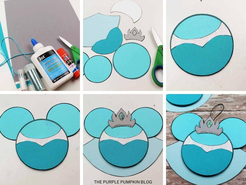 Disney's Frozen Elsa Christmas Ornament Craft | DIY Frozen Ornaments