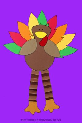 Accordion Paper Turkey Craft