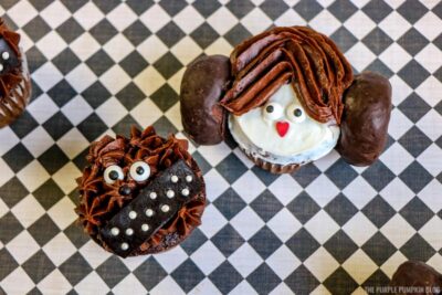 Chewbacca & Princess Leia Cupcakes