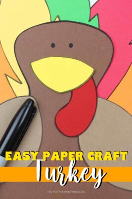 Free Printable Turkey Paper Craft | Fun Holiday Activity for All Ages