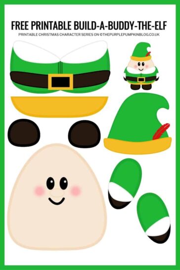Build A Buddy the Elf Printable | Free Printable Elf Paper Template