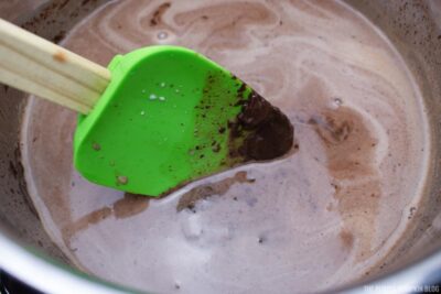 Heating Cream and Chocolate