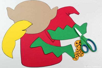 cut elf pieces