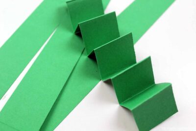 accordion folded paper