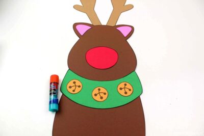 Assembling Reindeer Craft