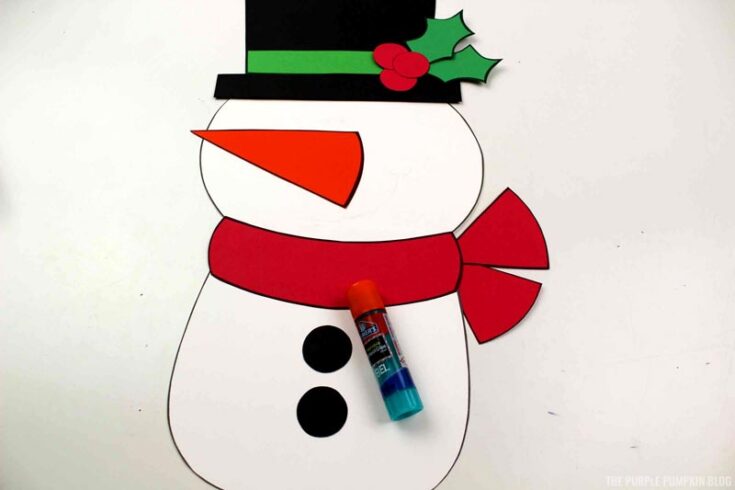 Free Printable Snowman Paper Craft