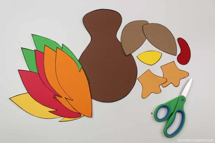 Free Printable Turkey Paper Craft | Fun Holiday Activity for All Ages