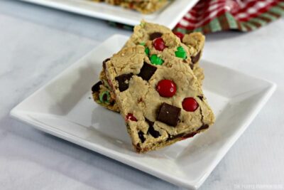 cut Reindeer cookie bars