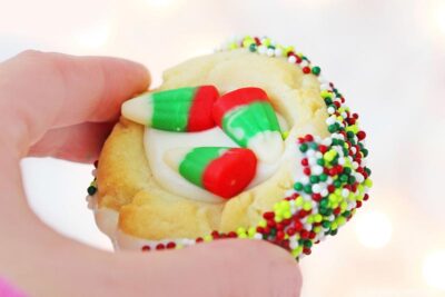 Reindeer corn added to cookies
