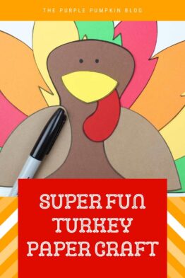 Free Printable Turkey Paper Craft | Fun Holiday Activity for All Ages