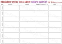 Slimming World Food Diary Printable &amp; Meal Planner Printable