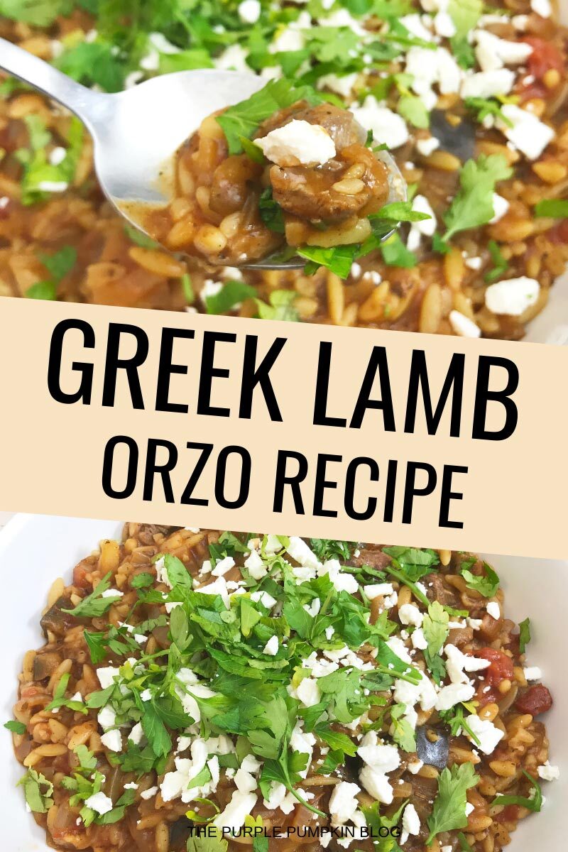 Greek Lamb Orzo Recipe