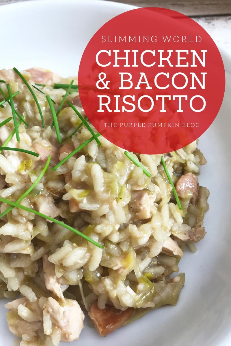 Slimming World Risotto with Chicken and Bacon