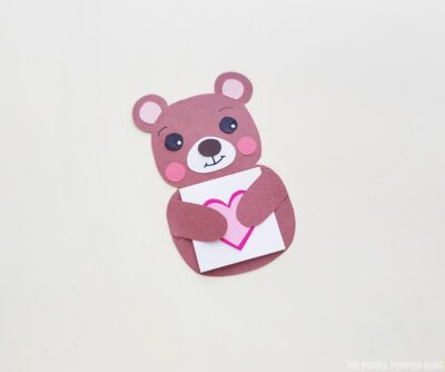 Finished Bear Card