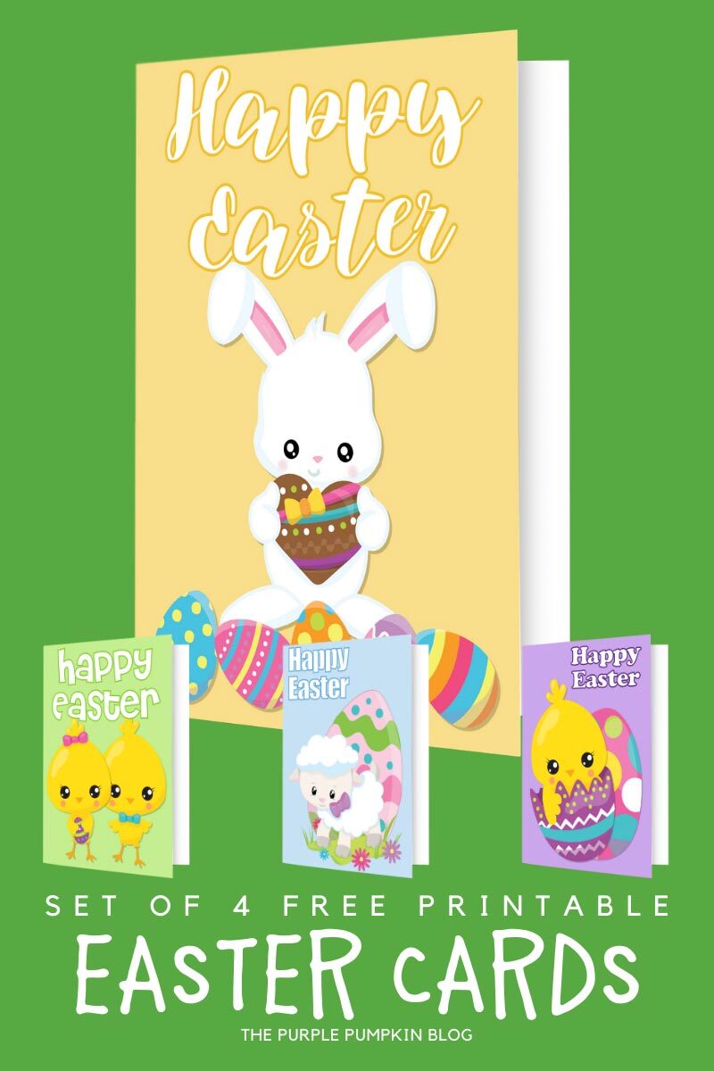 Free Printable (Lamb) Easter Cards
