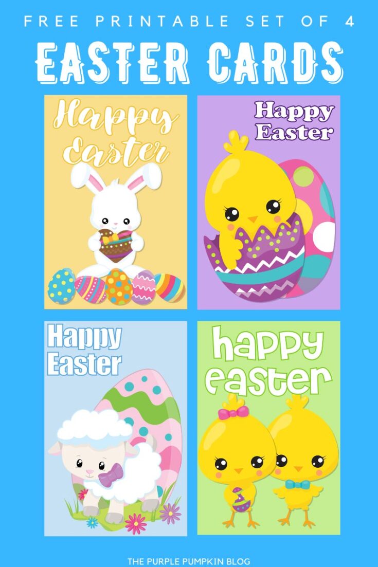 Free Printable Easter Cards | Cute Easter Cards To Print