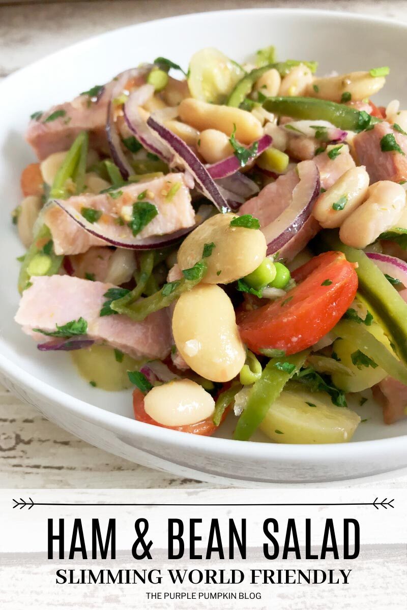 Ham & Bean Salad - Slimming World Friendly