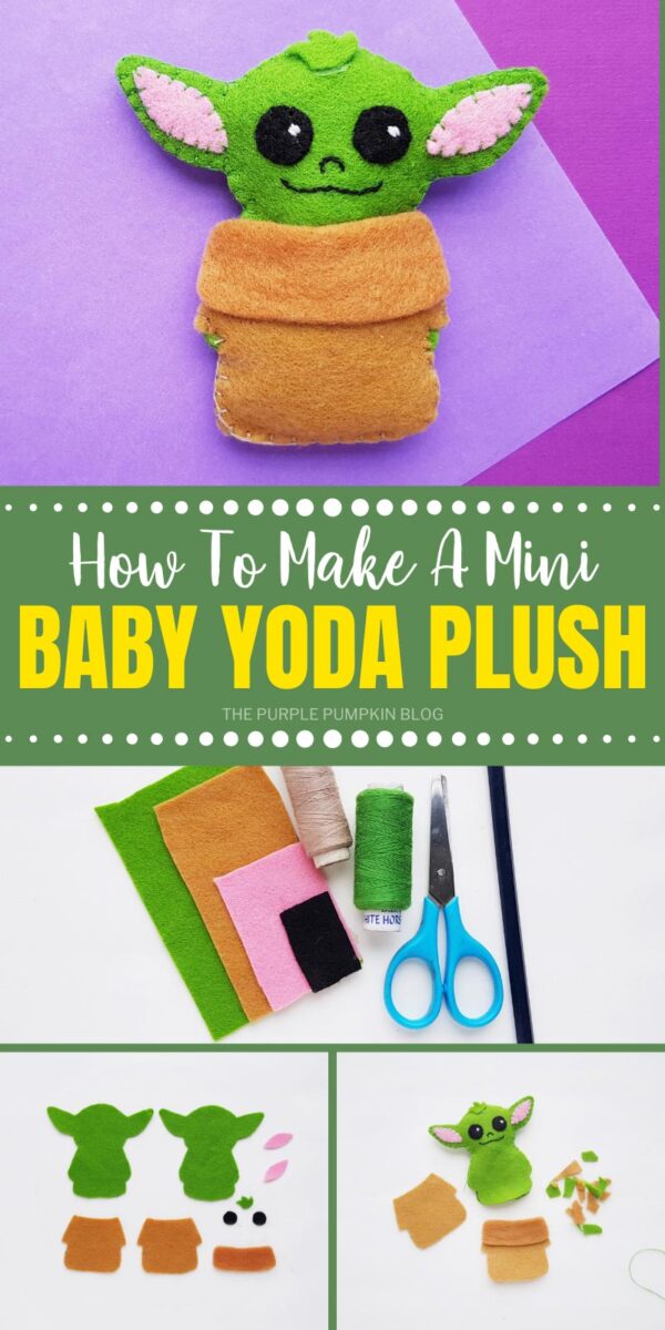 How To Make A Mini Baby Yoda Plush