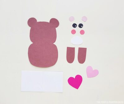 cut bear pieces
