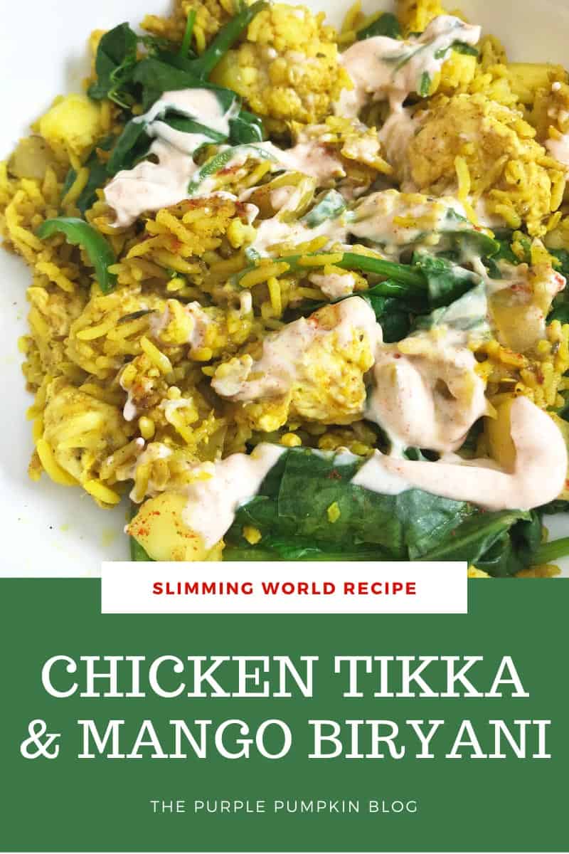 Slimming World Chicken Tikka Biryani