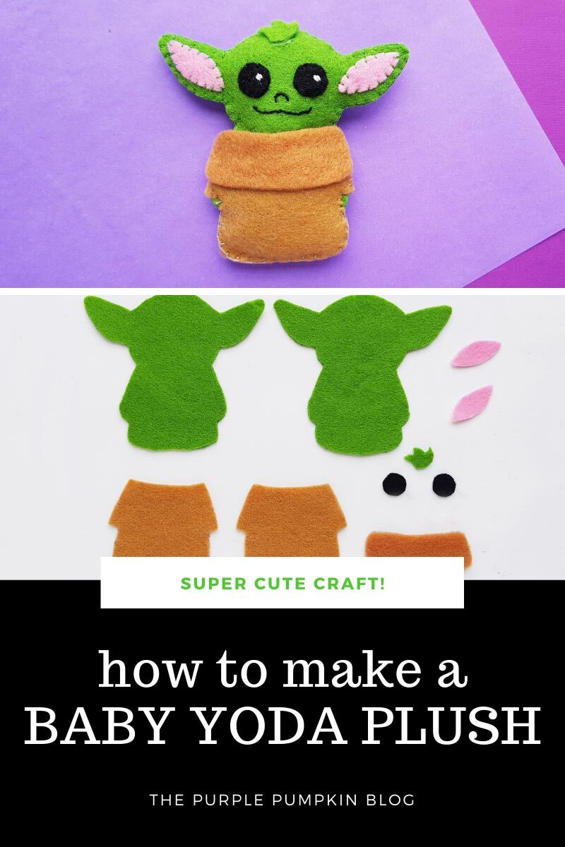 Super Cute Craft! How to make a Baby Yoda Plush!