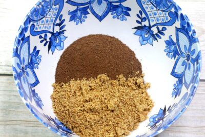 Bailey's Truffles Process Pic - ground pecans and cracker crumbs