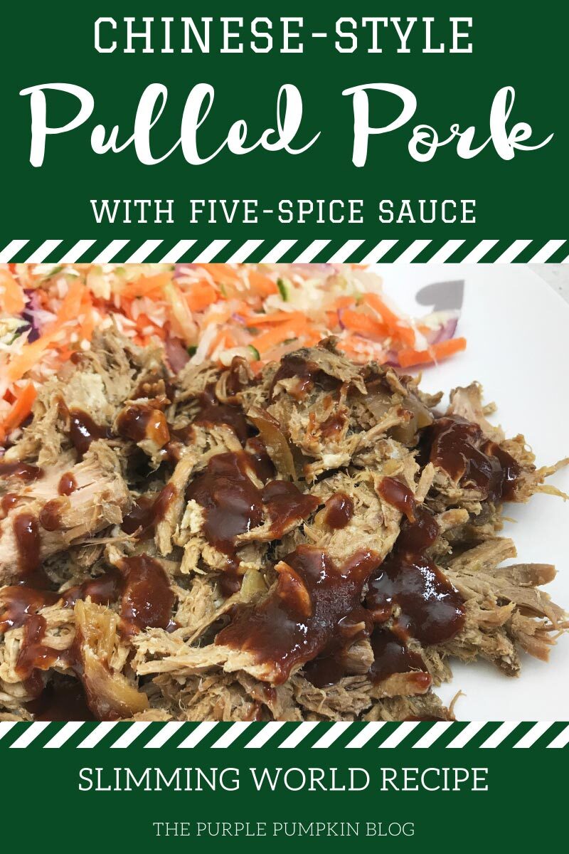 Chinese style Pulled Pork with Five Spice Sauce