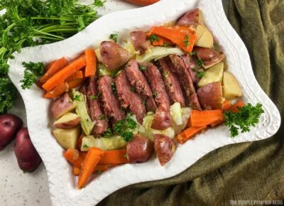 Corned Beef and Cabbage Platter