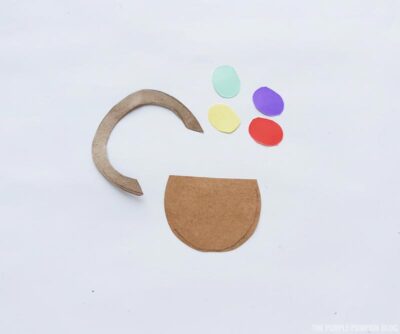 Easter Basket Paper Craft Step (1)