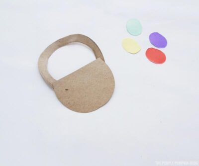 Easter Basket Paper Craft Step (2)