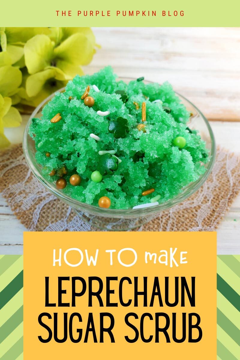 How to Make Leprechaun Sugar Scrub