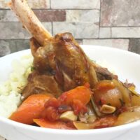 Italian Style Lamb Shanks