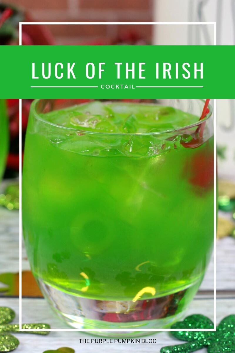 Luck of the Irish Cocktail for St. Patty's Day